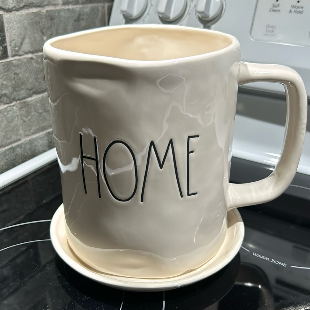 Rae Dunn LARGE tea mug planter